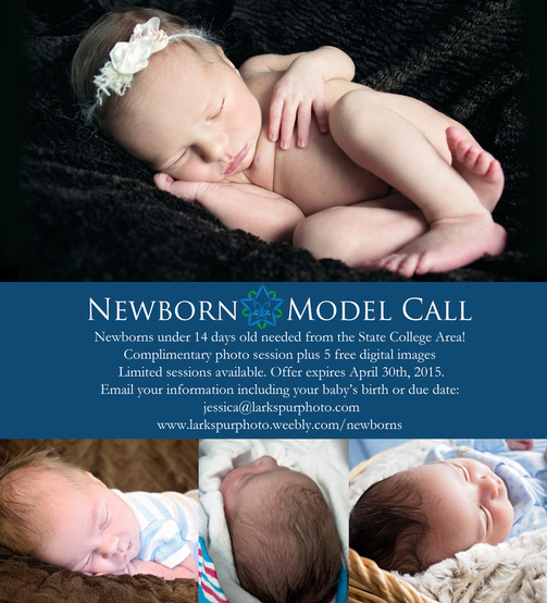 state college pa newborn model call